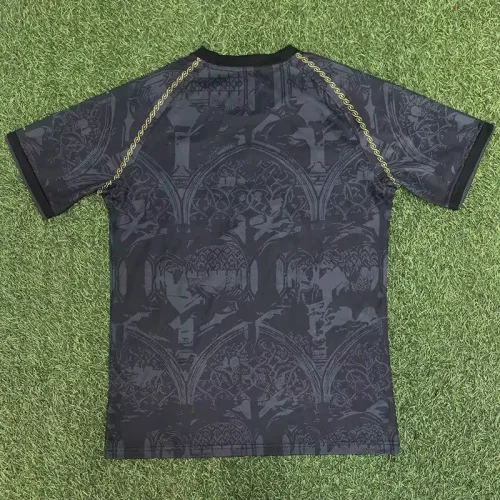 26-27 Portugal Black Special Edition Fans Training shirts (逗号)
