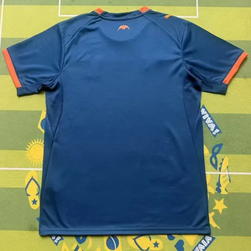 26-27 Valencia Royal blue Fans Soccer Jersey