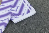 26-27 RMA Purple Short shirts and Long trousers Suit (圆领)