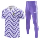 26-27 RMA Purple Short shirts and Long trousers Suit (圆领)