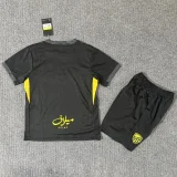 25-26 Ittihad Club Black Kids Soccer Jersey