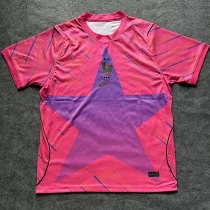 26-27 France Pink Goalkeeper Fans Soccer Jersey
