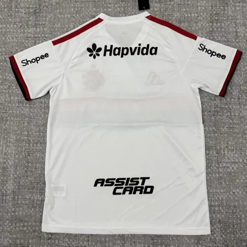 26-27 Flamengo Away (Print Sponsors) Fans Soccer Jersey (全广告)