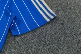 26-27 RMA Fancy blue Short shirts and Long trousers Suit (圆领)