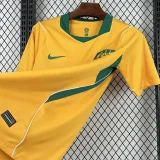26-27 Australia Home Fans Soccer Jersey (Right-Arm Patch)