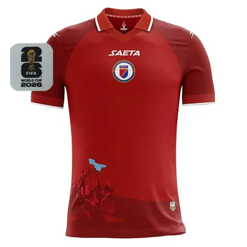 26-27 Haiti Third Fans Soccer Jersey (Right-Arm Patch)
