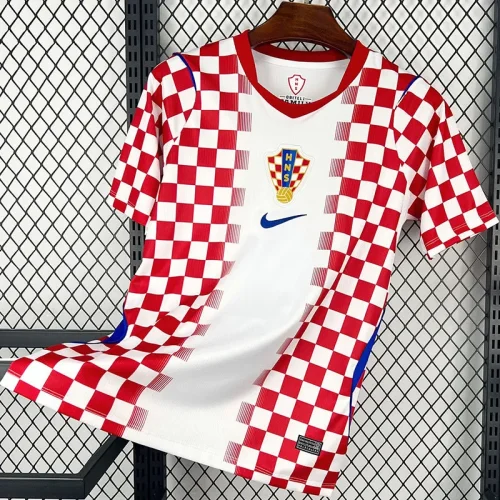 26-27 Croatia Home Fans Soccer Jersey