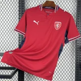 26-27 Czech Home Fans Soccer Jersey (Right-Arm Patch)