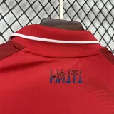 26-27 Haiti Third Fans Soccer Jersey (Right-Arm Patch)