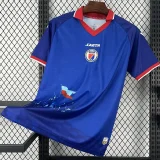 26-27 Haiti Home Fans Soccer Jersey (Right-Arm Patch)