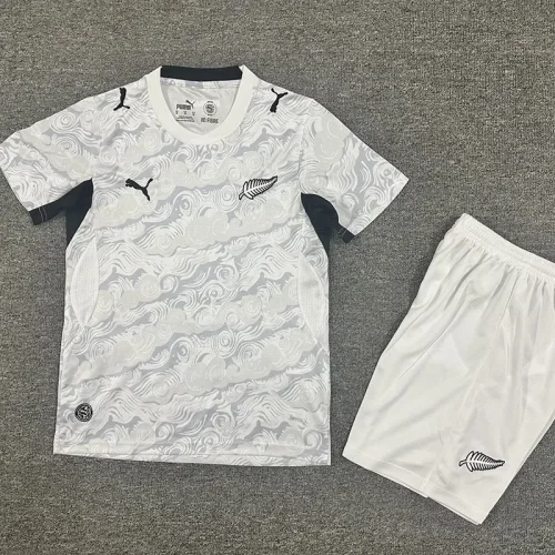 26-27 New Zealand Away Kids Soccer Jersey