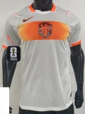 26-27 Netherlands Away Player Version Soccer Jersey (Right-Arm Patch)
