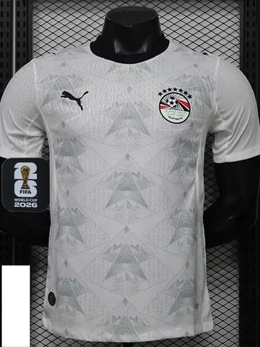 26-27 Egypt Away Player Version Soccer Jersey (Right-Arm Patch)