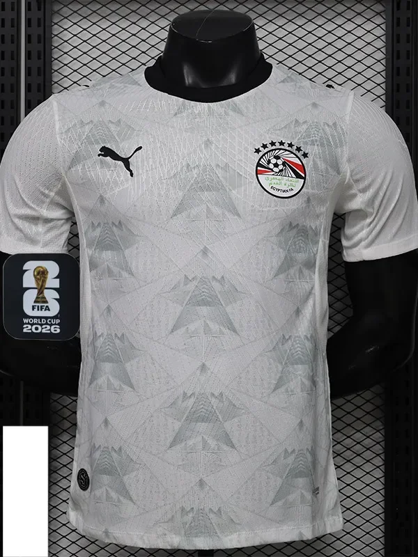 26-27 Egypt Away Player Version Soccer Jersey (Right-Arm Patch)