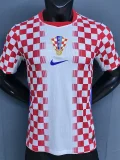 26-27 Croatia Home Player Version Soccer Jersey