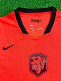 26-27 Netherlands Home Player Version Soccer Jersey (Right-Arm Patch)