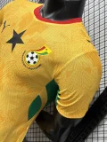 26-27 Ghana Away Player Version Soccer Jersey (Right-Arm Patch)