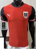 26-27 Austria Home Player Version Soccer Jersey (Right-Arm Patch)