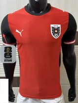 26-27 Austria Home Player Version Soccer Jersey (Right-Arm Patch)