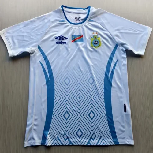 26-27 DR Congo Away Fans Soccer Jersey (Right-Arm Patch)
