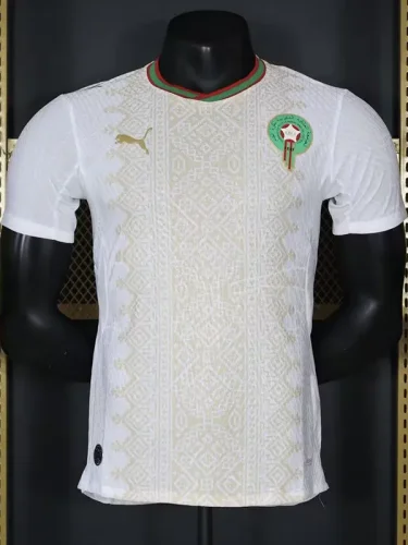 26-27 Morocco Away Player Version Soccer Jersey