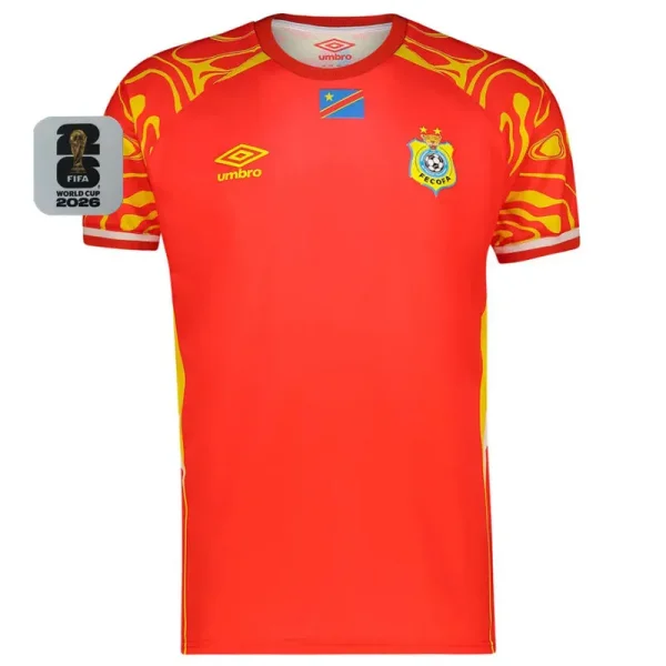 26-27 DR Congo Third Fans Soccer Jersey (Right-Arm Patch)