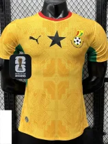 26-27 Ghana Away Player Version Soccer Jersey (Right-Arm Patch)