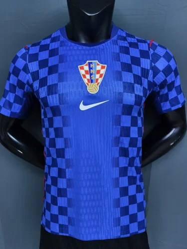 26-27 Croatia Away Player Version Soccer Jersey