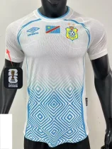 26-27 DR Congo Away Player Version Soccer Jersey (Right-Arm Patch)