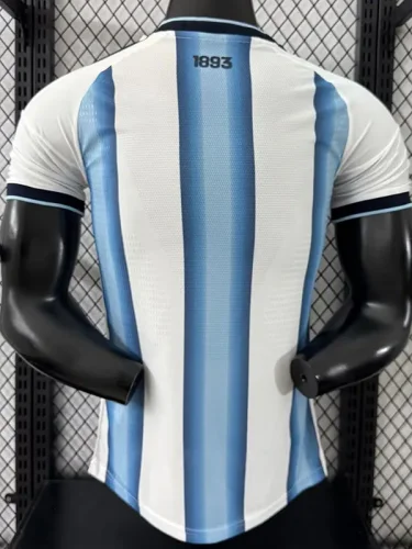 26-27 Argentina Home Player Version Soccer Jersey (Right-Arm Patch)