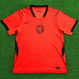 26-27 Netherlands Home Player Version Soccer Jersey (Right-Arm Patch)