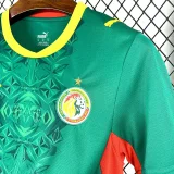 26-27 Senegal Away Fans Soccer Jersey (Right-Arm Patch)