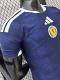26-27 Scotland Home Player Version Soccer Jersey (Right-Arm Patch)