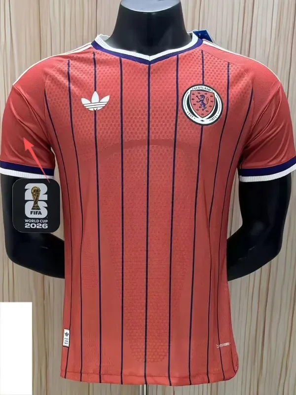 26-27 Scotland Away Player Version Soccer Jersey (Right-Arm Patch)