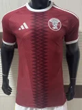 26-27 Qatar Home Player Version Soccer Jersey (Right-Arm Patch)