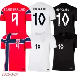 26-27 Norway Home Player Version Soccer Jersey