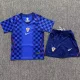 26-27 Croatia Away Kids Soccer Jersey