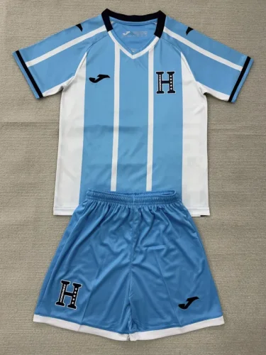 26-27 Honduras Away Kids Soccer Jersey