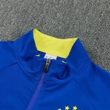 26-27 Brazil Fancy blue Windbreaker Suit (风衣套装)