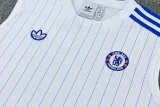 25-26 CHE White Tank top and shorts suit