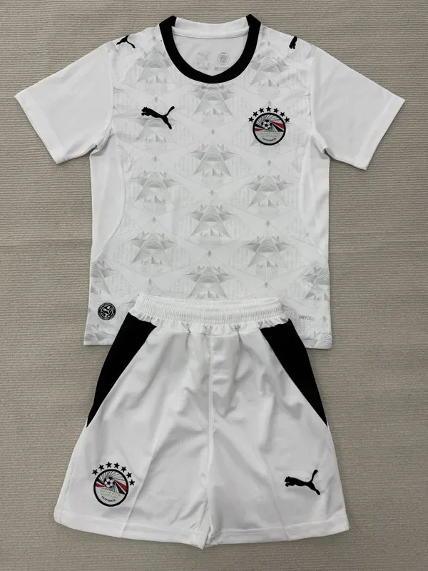 26-27 Egypt Away Kids Soccer Jersey