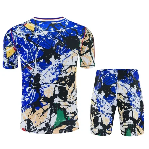 26-27 Man Utd Blue Training Short Suit