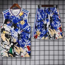 26-27 Man Utd Blue Tank top and shorts suit