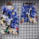 26-27 Man Utd Blue Tank top and shorts suit