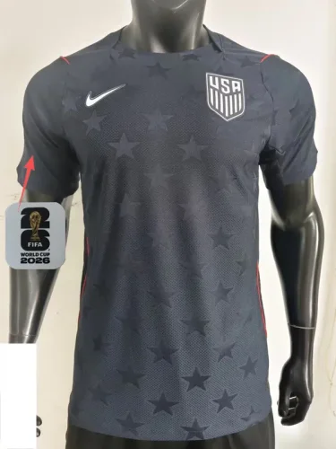 26-27 USA Away Player Version Soccer Jersey (Right-Arm Patch)