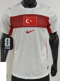 26-27 Turkey Home Player Version Soccer Jersey (Right-Arm Patch)