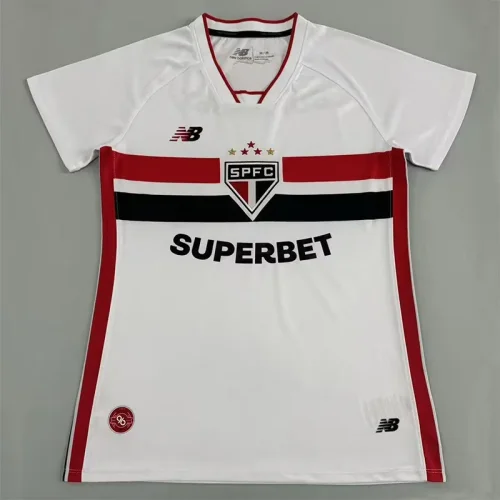 26-27 Sao Paulo Home Women Soccer Jersey (女)