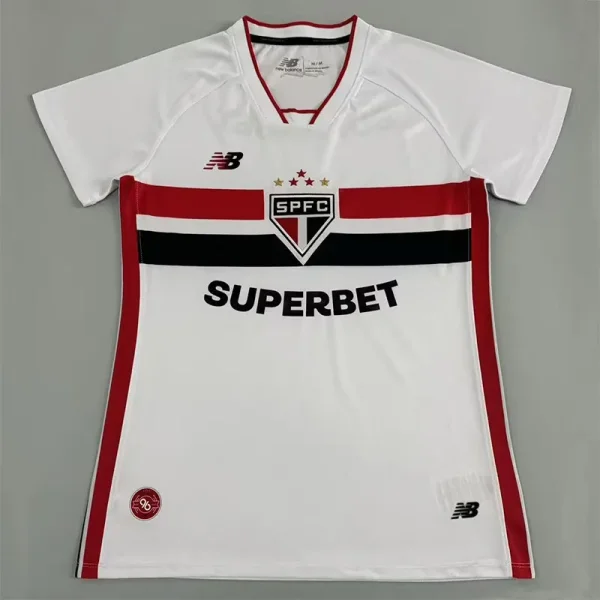 26-27 Sao Paulo Home Women Soccer Jersey (女)