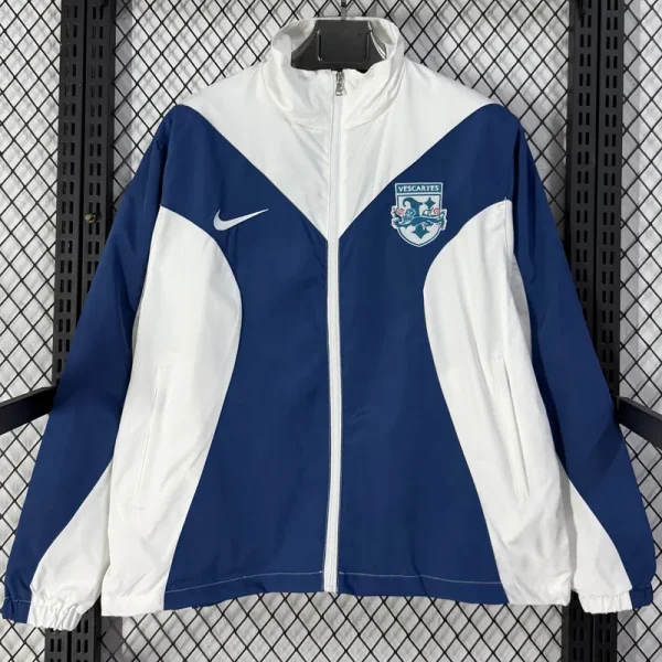 26-27 England White blue Windbreaker