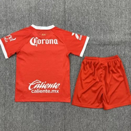 25-26 Toluca Double-Champion Kids Soccer Jersey